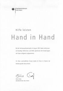 2002 Urkunde